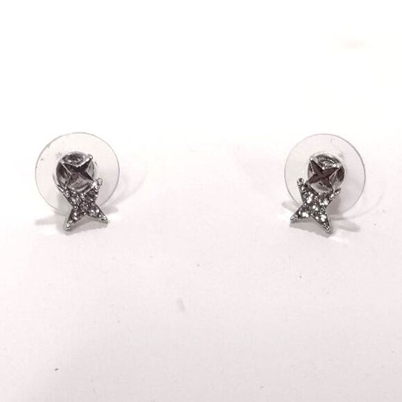 Star Rhinestone Stud Earrings Christmas Birthday Anniversary Valentines Gift New - Picture 4 of 5